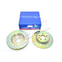 Brake Discs - Britpart Performance - Rear - Solid | Range Rover Evoque