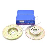 Brake Discs - Britpart Performance - Rear - Solid | Discovery Sport