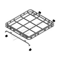 Explorer Roof Rack - Roll Cage Mount - Full Luggage Rail | Def 90&110