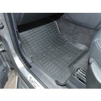 Floor Mat Set - Front & Rear - RHD - Rubber - Black | Ds3 - Ds4