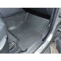 Floor Mat Set - Front & Rear - LHD - Rubber - Black | Ds3 - Ds4