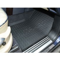Floor Mat Set - Front & Rear - LHD - Rubber - Black | RR L322 2007 On