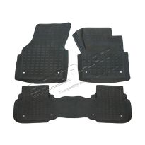 Floor Mat Set - Front & Rear - RHD - Black - Rubber | Discovery Sport