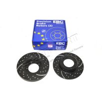 Brake Discs - EBC Performance - Rear - Solid | Defender 1987-2016