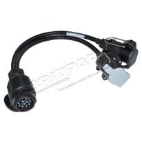 Towing Electrics Adapter - 13-Pin To 2X 7-Pin | All Models