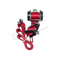 Seat Belt - Outer Rear - RH - Red | Defender Crew Cab 110 2007-2016