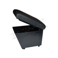 Cubby Box & Armrest - Black Real Leather - RHD & LHD | Freelander 2