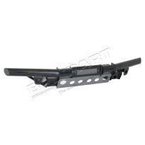 Tubular Winch Bumper - Black | Defender Air-Con