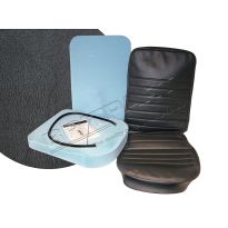 Re-Trim Kit - Centre Seat - No Adhesive Spray - Black | Defender