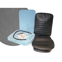 Re-Trim Kit - Centre Seat - No Adhesive Spray - Grey | Defender