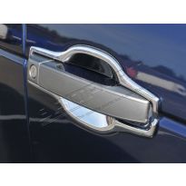 Door Handle Cover - Plastic - Chrome Finish - Set Of 4 | RR L322