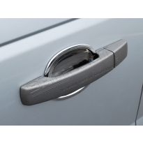 Door Handle Bowl - Plastic - Chrome Finish - Set Of 4 | RR Sport Mk1
