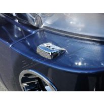 Headlight Washer Jet Cap - Plastic Chrome Finish - Pair | Ds3 - RRS