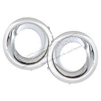 Fog Lamp Surrounds - Plastic - Chrome Finish - Pair | Discovery 4
