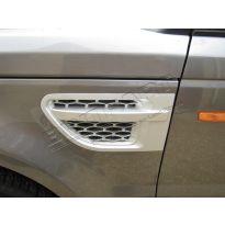 Air Intake Grill Kit - 2010 Autobiography Style - Silver Finish | RRS