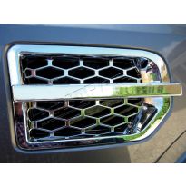 Side Vent Trim - Plastic - Chrome Finish - Single | Discovery 3