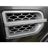 Side Vent Trim - Plastic - Silver Finish - Single | Discovery 3
