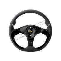 Nero Steering Wheel - Momo - Black/Suede - 350mm