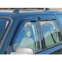 Wind Deflector Kit - Front & Rear - 4 Piece | Freelander 1