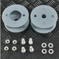 Spring Spacer Blocks - Front - Pair - +50mm | Def - Disco1 - RRC