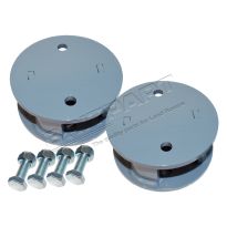 Spring Spacer Blocks - Rear - Pair - +50mm | Def 90 - Disco1 - RRC