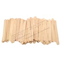 Wooden Mixing Spatulas - 100 Piece Set