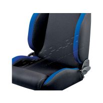 Sparco Seat - Black & Blue Fabric - Single | Defender