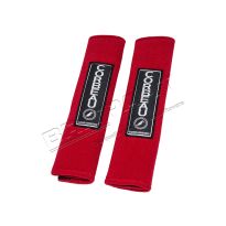 Corbeau Harness Pads - Red - Pair