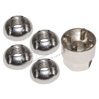 Nut Set - Tamper Proof - M10 Nut & Key