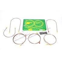 Brake Pipe Set - LHD - SWB | Series 2A 1969 4-Cylinder To Suffix G