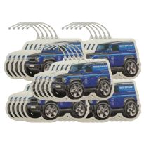 Air Freshener - Cool Wave Scent - 100 x 65mm - Pack Of 25