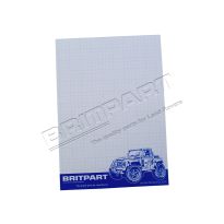A5 Note Pads - 50 Sheets Per Pad - Pack Of 10