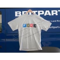 T-Shirt - Headlight Design - Grey - Medium