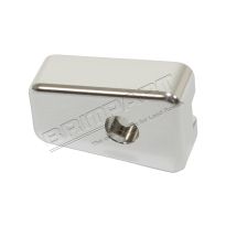 Heater Control Knob - Adonised Aluminium - Silver - Single | Defender