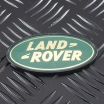 Tailgate Name Badge - Green/Gold | Defender, Range Rover, Range Rover Sport