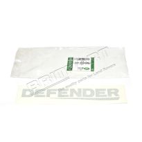 Rear Name Plate Decal - Titan Silver | Defender 2007-2016
