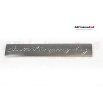 Name Plate - Autobiography Badge - Range Rover L322 2010-2012