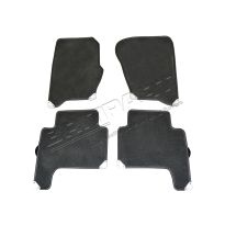 Floor Mat Kit - Set Of 4 - Ebony Black - Carpet - LHD | RRS To 2006