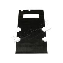 Rear Floor Drop-in Rubber Mat - Defender 110 Station Wagon, 7-seat
