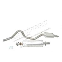 Rear Exhaust Silencer and Tailpipe - TDi | Range Rover Classic 1992-1994