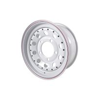 White Modular 7X16 Steel Road Wheel