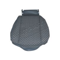 Lower Seat Squab Cover - Dark Granite Cloth | Defender 1987-2006