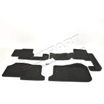Floor Contour Mat Kit - Rubber Black - LHD | Discovery 3, Discovery 4