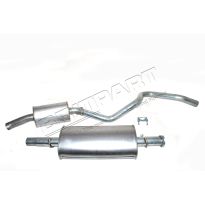 Rear Exhaust Assembly - V.M. Diesel | Range Rover Classic 1992-1994