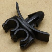 Double Brake Pipe Retainer Clip - ABS - Defender, Discovery 1, Discovery 2