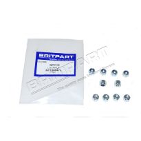 M6 Nylon-Insert Lock Nut - Locking Fastener | Defender, Discovery 1