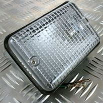 Rear Reverse Lamp - 12V Rectangular Clear | Defender 1987-2006, Series 3