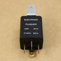 4-Pin 12V Flasher Relay with Trailer Socket - Defender, Range Rover Classic