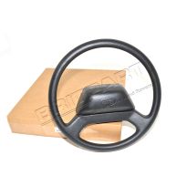 Steering Wheel - Leather - Black | Defender To 2008