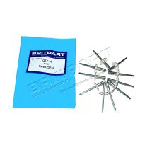 Rivet - Hoodsticks, Rear Cappings | Defender (1987-2006)
